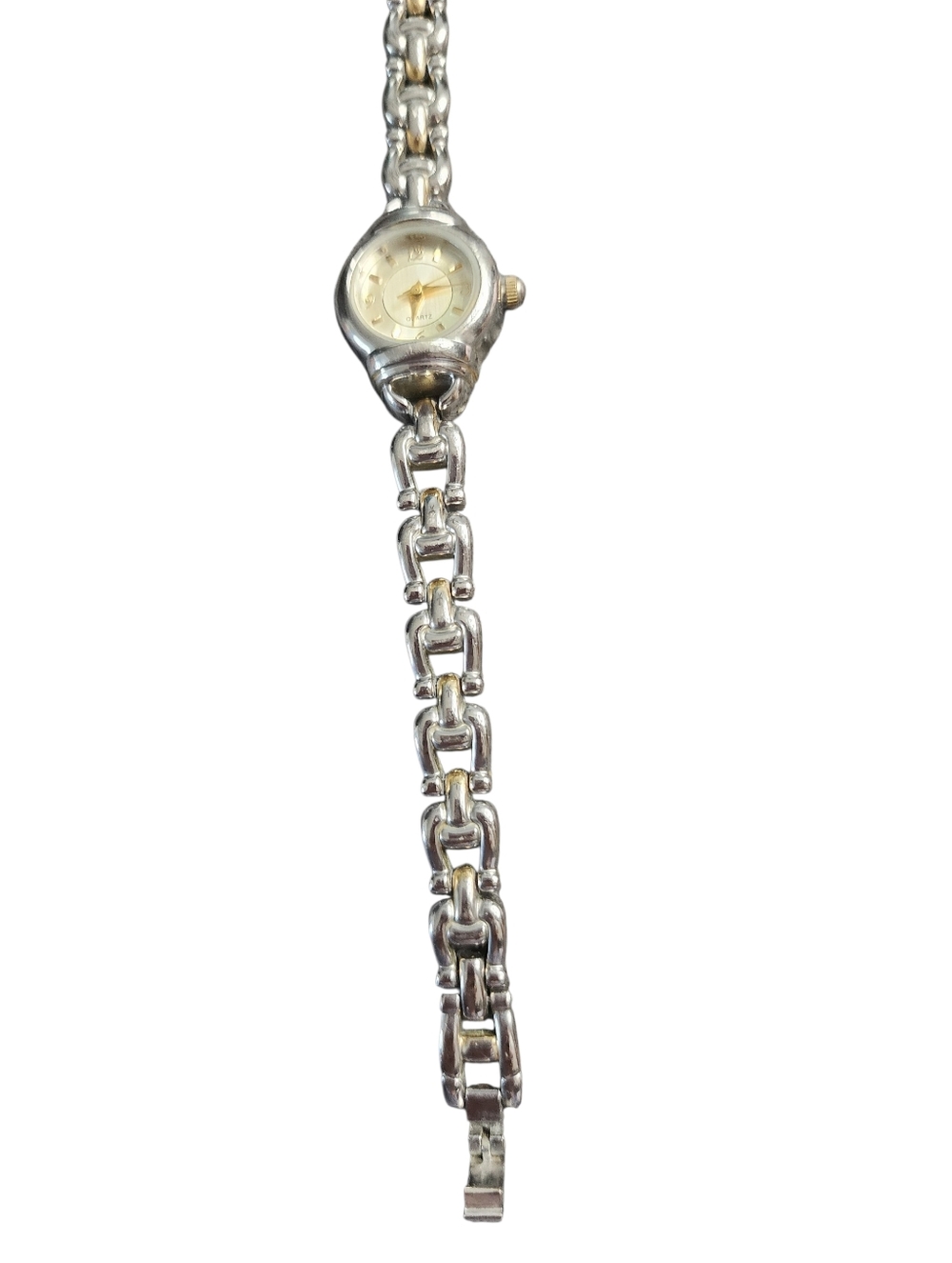 White Stag Women's Bracelet Watch Silver Gold - Picture 5 of 11